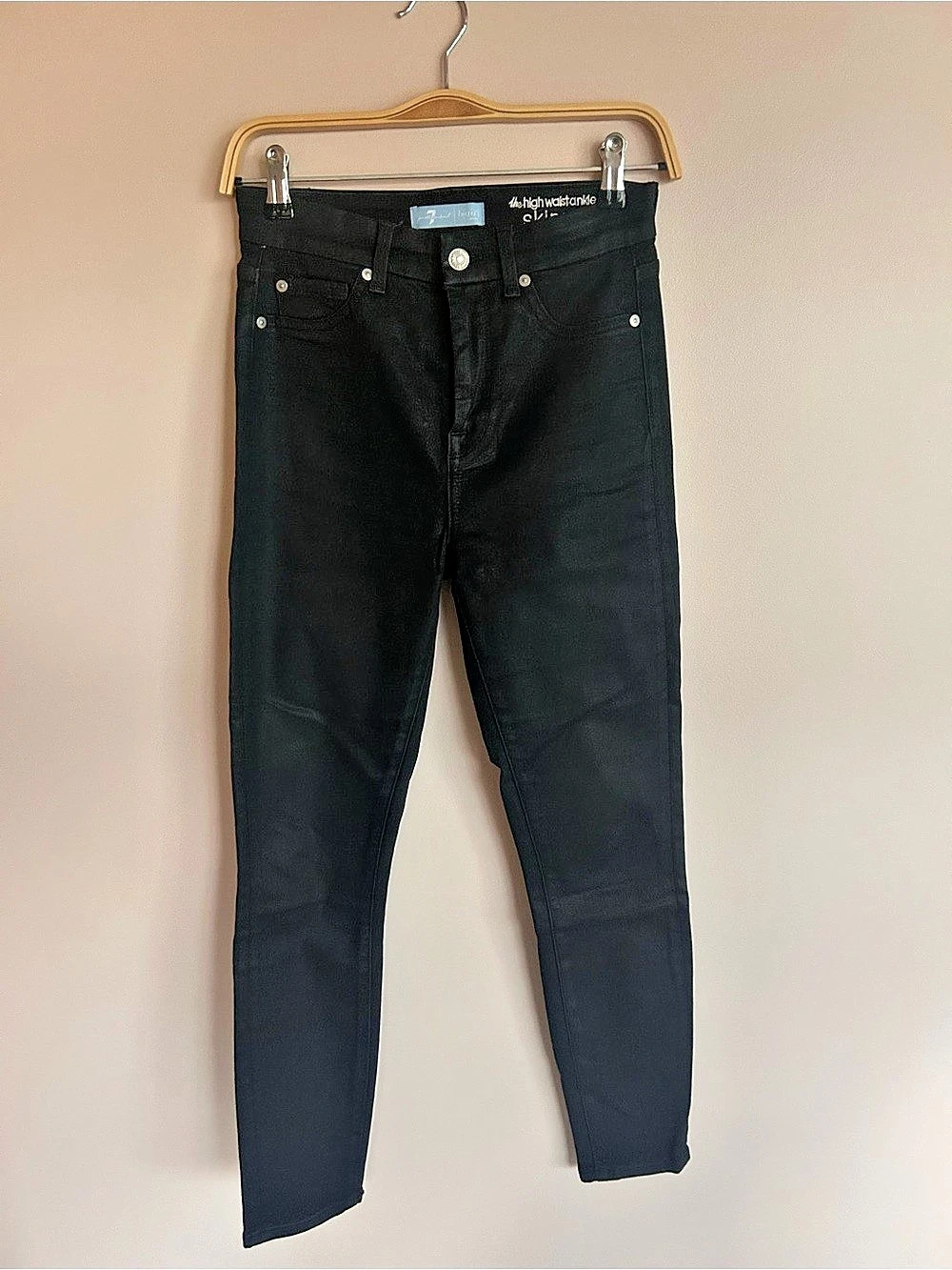 B(air) Denim Skinny Jeans in Black